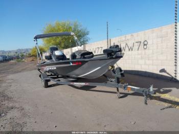 Salvage Tracker Boat And Trailer