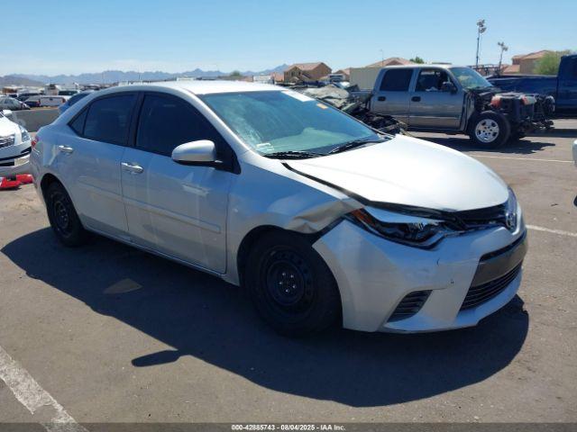  Salvage Toyota Corolla