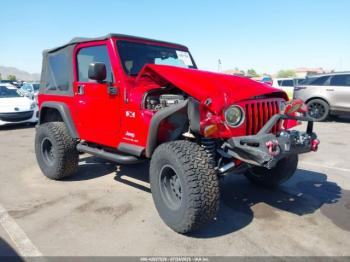  Salvage Jeep Wrangler