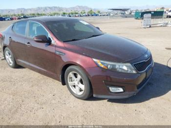  Salvage Kia Optima