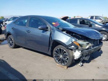  Salvage Toyota Corolla