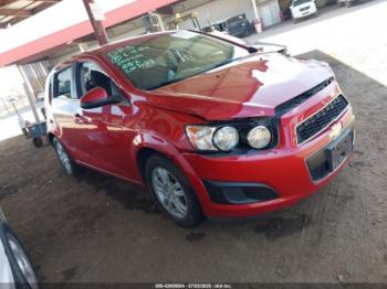  Salvage Chevrolet Sonic