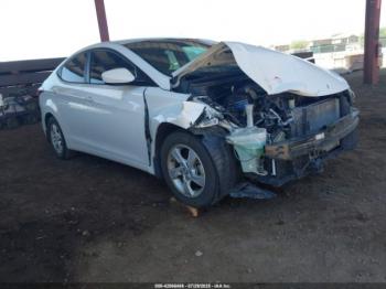  Salvage Hyundai ELANTRA