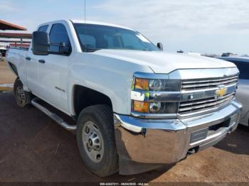  Salvage Chevrolet Silverado 2500