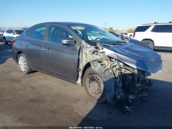  Salvage Nissan Sentra