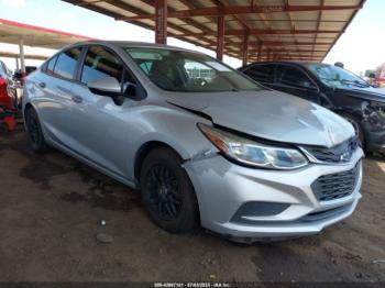  Salvage Chevrolet Cruze
