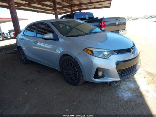  Salvage Toyota Corolla