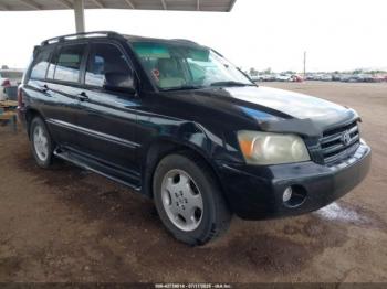  Salvage Toyota Highlander