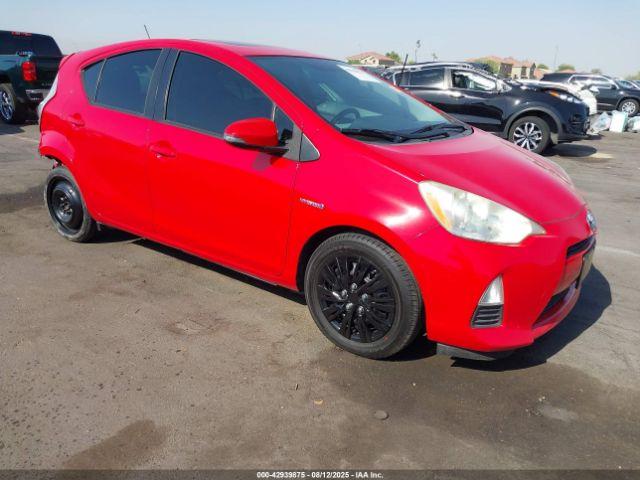 Salvage Toyota Prius c