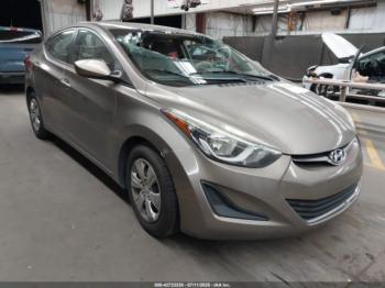  Salvage Hyundai ELANTRA