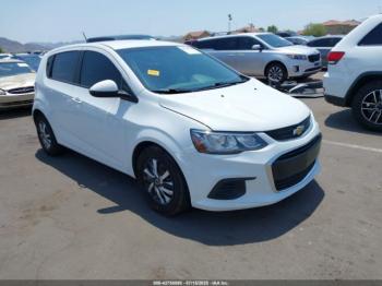  Salvage Chevrolet Sonic