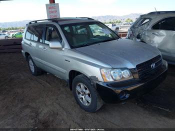  Salvage Toyota Highlander