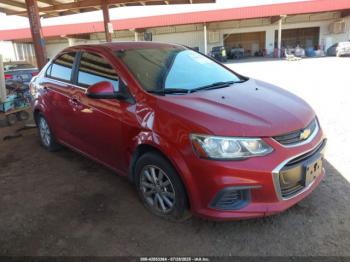  Salvage Chevrolet Sonic