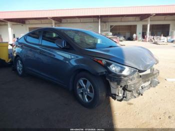  Salvage Hyundai ELANTRA