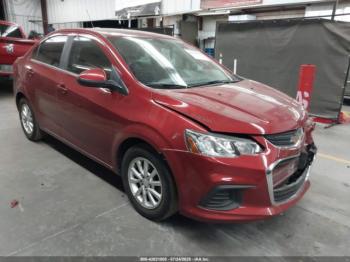  Salvage Chevrolet Sonic
