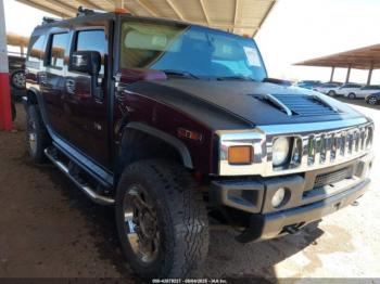  Salvage HUMMER H2 Suv