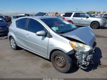  Salvage Toyota Prius c