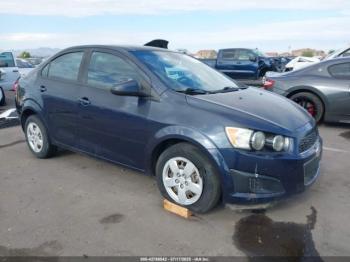  Salvage Chevrolet Sonic