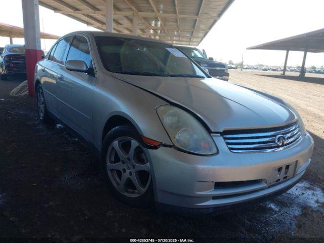  Salvage INFINITI G35