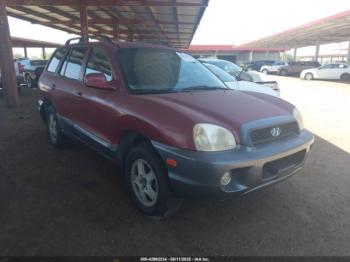 Salvage Hyundai SANTA FE