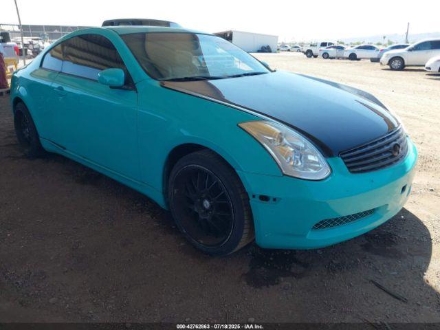  Salvage INFINITI G35