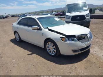  Salvage Lincoln MKZ Hybrid