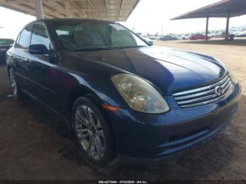  Salvage INFINITI G35
