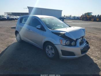  Salvage Chevrolet Sonic