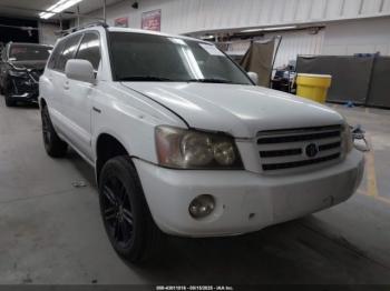  Salvage Toyota Highlander