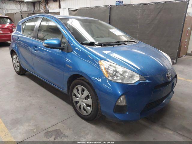  Salvage Toyota Prius c