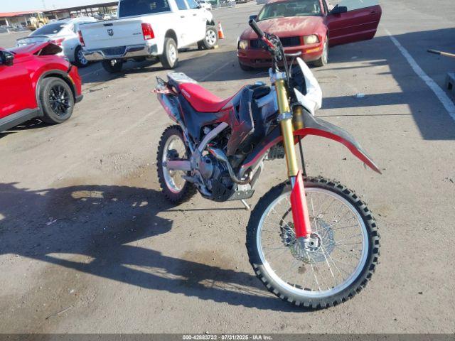  Salvage Honda Crf250
