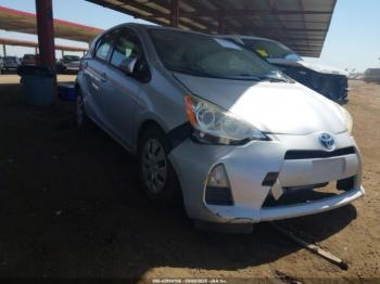  Salvage Toyota Prius c