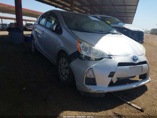  Salvage Toyota Prius c