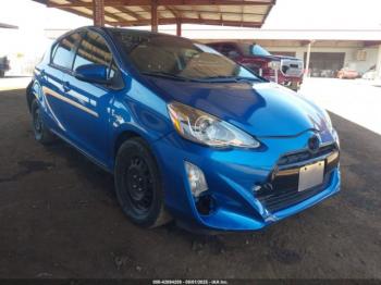  Salvage Toyota Prius c