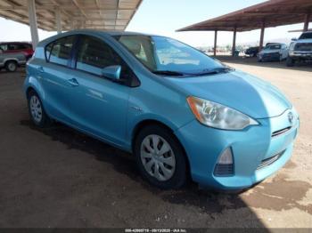  Salvage Toyota Prius c