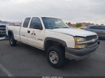  Salvage Chevrolet Silverado 2500