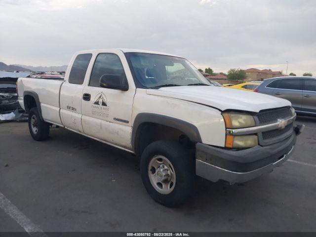  Salvage Chevrolet Silverado 2500