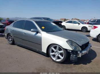  Salvage INFINITI G35