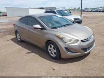  Salvage Hyundai ELANTRA