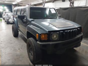  Salvage HUMMER H3 Suv