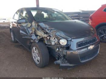  Salvage Chevrolet Sonic