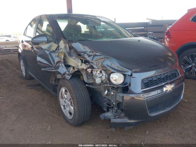  Salvage Chevrolet Sonic