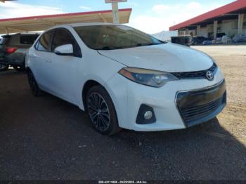  Salvage Toyota Corolla