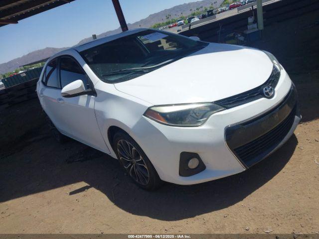  Salvage Toyota Corolla