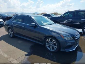  Salvage Mercedes-Benz E-Class