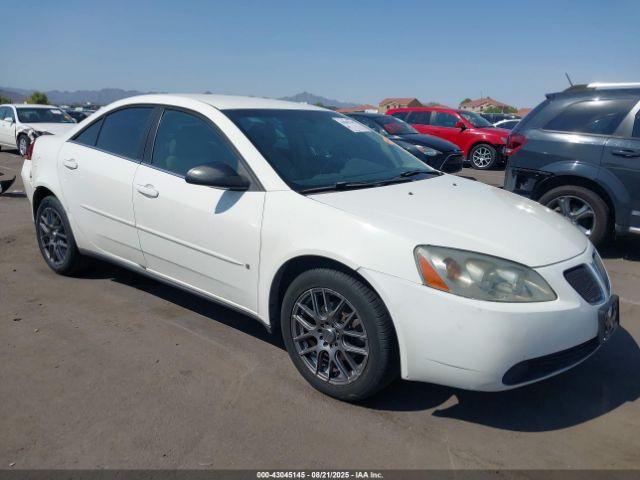  Salvage Pontiac G6