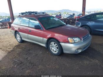  Salvage Subaru Outback