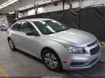  Salvage Chevrolet Cruze