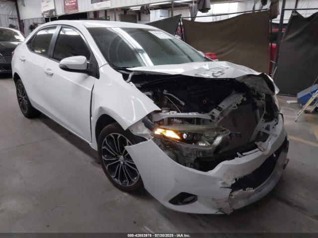  Salvage Toyota Corolla
