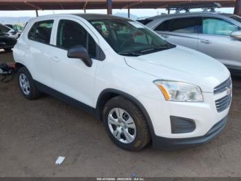  Salvage Chevrolet Trax